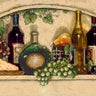 Canvas Art Print Wine, Fruit and Cheese Kitchen subject by Renoir Pierre-Auguste Fine Art Print quality