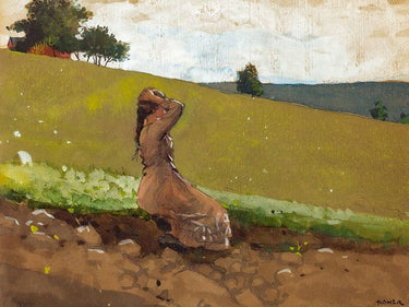 Canvas Art Print The Green Hill Figurative subject by Da Vinci Leonardo Fine Art Print quality