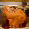 Canvas Art Print Flaming June Figurative subject by Van Gogh Vincent Fine Art Print quality