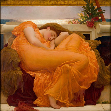 Canvas Art Print Flaming June Figurative subject by Van Gogh Vincent Fine Art Print quality