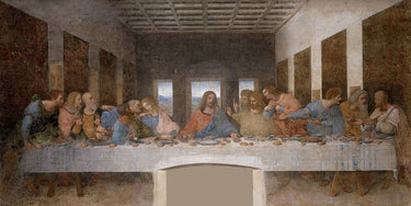 Canvas Art Print Last Supper Restored Figurative subject by Klee Paul Fine Art Print quality