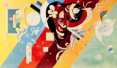Canvas Art Print Composition 8 1936 Abstract subject by Kandinsky Wassily Fine Art Print quality