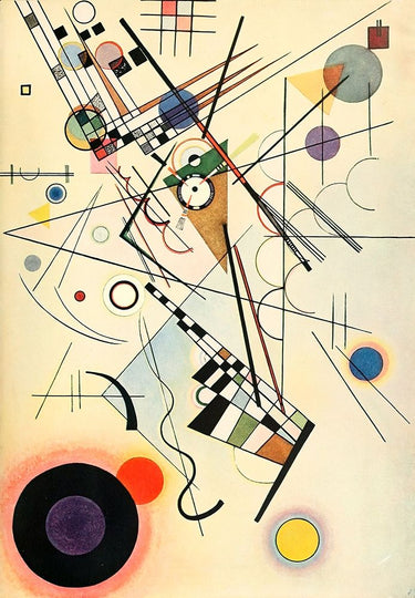 Canvas Art Print Composition 8 Abstract subject by Clement Diane Fine Art Print quality
