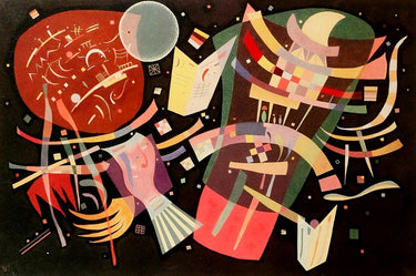 Canvas Art Print Composition X 1939 Abstract subject by Clement Diane Fine Art Print quality