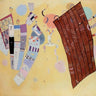 Canvas Art Print Delicate Tensions 1942 Abstract subject by Klimt Gustav Fine Art Print quality