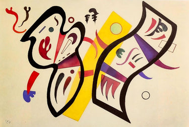 Canvas Art Print Double Affirmation 1934 Abstract subject by Raphael Fine Art Print quality