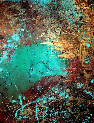 Canvas Art Print Into the Abyss Abstract subject by Wegener Gerda Fine Art Print quality