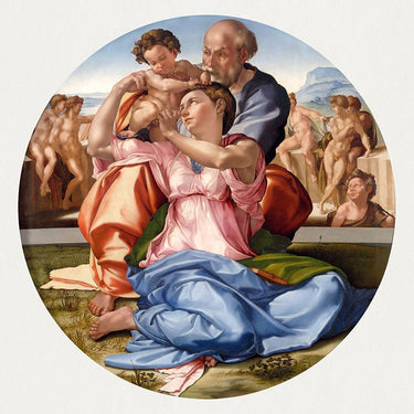 Canvas Art Print Doni Tondo Figurative subject by Alpenglow Fine Art Print quality