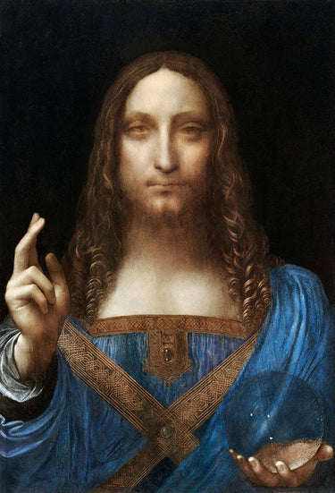 Canvas Art Print Salvator Mundi Figurative subject by Alpenglow Fine Art Print quality