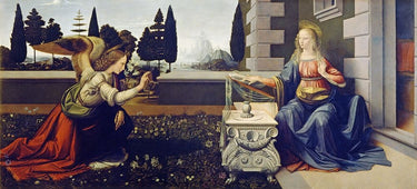 Canvas Art Print The Annunciation Figurative subject by Alpenglow Fine Art Print quality