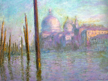 Canvas Art Print Grand Canal Venice 1908 Museum subject by Modigliani Amedeo Fine Art Print quality