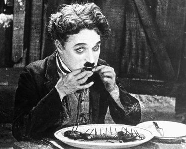Canvas Art Print Charlie Chaplin, The Gold Rush, 1925 Photography subject by Modigliani Amedeo Fine Art Print quality