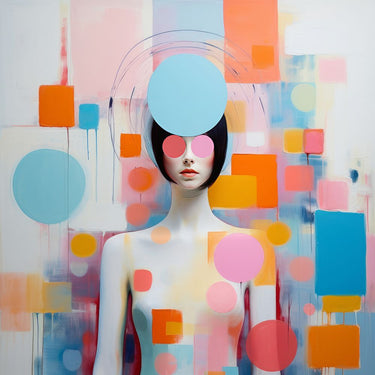 Canvas Art Print Rhythm of Life 1 Abstract subject by Orlov Irena Fine Art Print quality