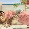 Canvas Art Print When The Heart Is Young 1902 Museum subject by Godward John William Fine Art Print quality