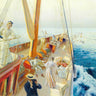 Canvas Art Print Yachting the Mediterranean 1896 Museum subject by Bruegel the Elder Pieter Fine Art Print quality