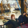 Canvas Art Print Wapping port bar 1860 Museum subject by Matisse Henri Fine Art Print quality