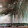 Canvas Art Print Seascape study with rain clouds 1824 Abstract subject by Caillebotte Gustave Fine Art Print quality