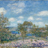 Canvas Art Print May afternoon, near Moret 1882 Museum subject by Caillebotte Gustave Fine Art Print quality
