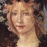 Canvas Art Print Flora detail 1470 Museum subject by Botticelli Sandro Fine Art Print quality