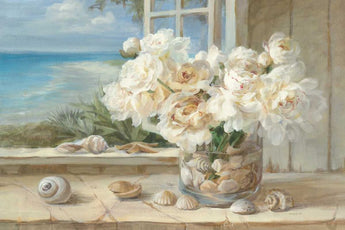 Art Print on canvas By the Sea by Nai Danhui Floral Post-Impressionism artwork