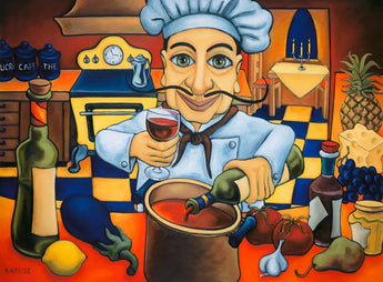 Food Art Print Feeling