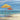 Feeling at Home Coastal Canvas art print featuring a beachscape with umbrellas by Brent Paul, vibrant and detailed seaside scene.