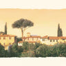 Landscape canvas art print titled Bella Sera II by Melious Amy, featuring serene scenic imagery in warm tones.