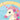 Unicorn II Animals canvas art print by Feeling at Home featuring colorful unicorn and animal illustrations on textured canvas.