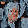 Feeling at Home Bad Habit Woodcut abstract canvas art print by Nyberg Tim featuring modern woodcut-inspired abstract design.