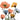 Feeling at home Blissful Garden 3 floral canvas art print by Koetsier Albert, featuring vibrant colorful flowers on a natural background.