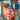 Abstract facial fusion art print by Brown Denise on canvas, featuring a modern, colorful abstract face design.