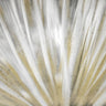 Abstract canvas art print featuring vibrant burst of color by Allen Kimberly for Feeling at Home, displayed on a wall.