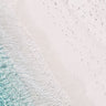 Feeling at Home coastal canvas art print featuring rosy footprints by Straatsma Leah, showcasing a serene beach scene.