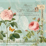 Botanical mint canvas art print by Allen Candace featuring detailed green mint leaves, from Feeling at Home collection.