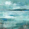 Feeling at Home Isle View abstract canvas art print by Nan, featuring vibrant, textured landscape design on a wall display.
