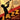 Jazz in Paris figurative canvas art print by Knutsen Conrad, featuring vibrant cityscape and musical elements in a colorful scene.