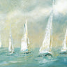 Ocean Breeze coastal canvas art print by Robinson Carol, featuring serene ocean waves and coastal scenery, from Feeling at Home.