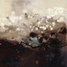 Abstract canvas art print featuring constellations design by Maitland Laurie, titled Constellations II, for Feeling at Home.