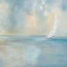 Feeling at Home coastal canvas art print titled "Heading Out" by Parent Joanne, featuring vibrant seaside scenery on high-quality canvas.