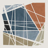 Feeling at Home Pieces Together II abstract canvas art print by Isabelle Z, featuring vibrant colors and modern design.