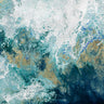 Feeling at Home Saran Abstract Canvas art print by Broughton Shaylen, featuring vibrant, modern abstract design on canvas.