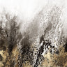 Abstract canvas art print featuring vibrant, flowing shapes by Broughton Shaylen, part of the Feeling at Home collection.