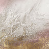 Feeling at Home Nortia Pink abstract canvas art print by Broughton Shaylen featuring vibrant pink and textured design.