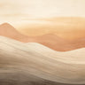 Abstracted natural harmony canvas art print by Orlov Irena, depicting soothing, organic shapes in earthy tones for a calming decor accent.