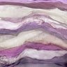 Waves Lavender abstract canvas art print by Feeling at Home, featuring soft lavender hues and flowing wave patterns.