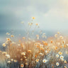 Gentle Nature Hues I botanical canvas art print by Lazar Studio, featuring soft botanical illustrations in calming tones.