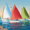 Feeling at Home coastal canvas art print by Caldwell Fisher Sally, depicting a serene seaside scene with vibrant colors and artistic detail.