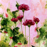 Summer Days floral canvas art print by DelValle Patty, featuring vibrant botanical designs on textured canvas.