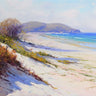 Feeling at Home Port Stephans Beach Sands coastal canvas art print by Gercken Graham, featuring a serene beach scene with sandy shores.