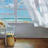 Feeling at home Sense Memory Coastal canvas art print by Hollingsworth Karen featuring a serene coastal scene on textured canvas.